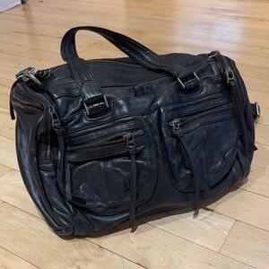 Black Zadig & Voltaire Multi Pocket Shoulder Bag